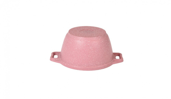 Кастрюля 1л со стеклянной крышкой,АП линия "Trendy style" (rose) к11tsr