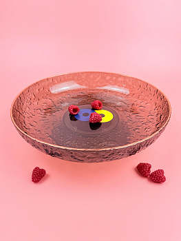 Фруктовница 26см (пластик) цвет микс OLS-033А-6