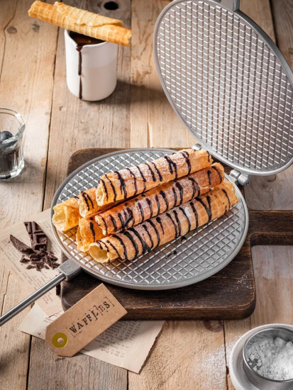 Форма для выпечки "Вафельница" д=200 мм  ф04