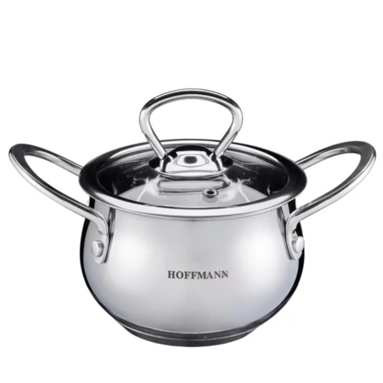 Кастрюля нерж. сталь, 1,1л.(12см) НМ 5332 Кастрюля нерж. сталь, 1,1л.(12см) НМ 5332