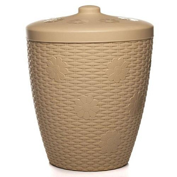 Бак 25л "Плетенка" с крышкой 