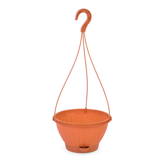 Горшок-кашпо "Мирабель" 2,5л подвесной (коричневый) М5929