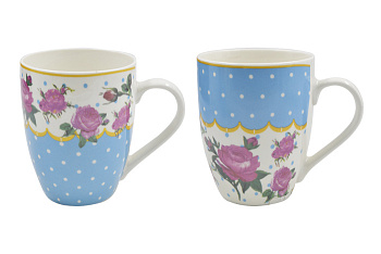 Кружка 380 мл, 99014 микс 2 сорт