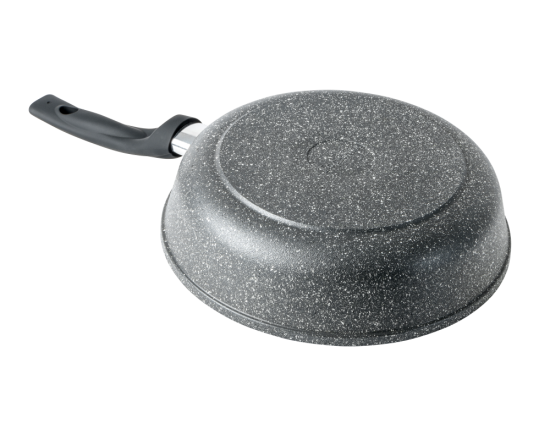 Сковорода 240/65мм Графит пластиковой ручкой без крышки с2451тм,,