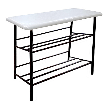 Обувница 2*60  бел. крокодил медь,,