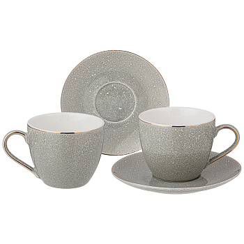 ЧАЙНЫЙ НАБОР LEFARD "GRAIN" НА 2 ПЕР. 4 ПР. 220 МЛ МЯТНЫЙ (КОР=12НАБ.) (42-511)