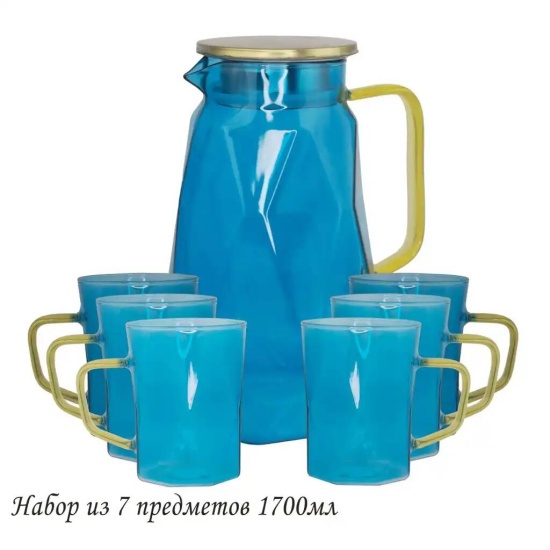 Набор: графин 1700мл и 6 стаканов 160-258