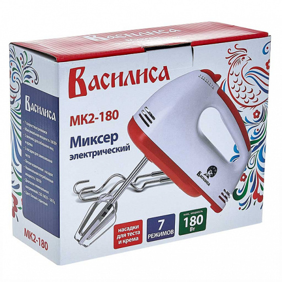 Миксер ВАСИЛИСА МК2-180 белый