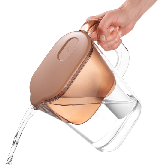 Фильтр-кувшин для очистки воды "БАРЬЕР Стайл XS" ("Мокко") карамельный ВА7АР00