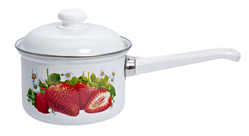 Кастрюля 0,6л С-1605П/4  "Сочная клубника"