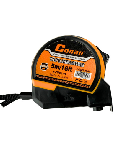 Рулетка Conan 5м*25мм COM92505 OLS-778-36