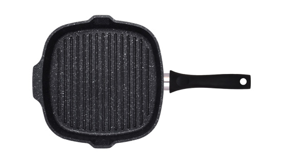 Сковорода-гриль квадрат. 280х280мм с ручкой,АП(темный мрамор)линия "Marble Induction" сгкмти280а Сковорода-гриль квадрат. 280х280мм с ручкой,АП(темный мрамор)линия "Marble Induction" сгкмти280а