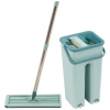 Швабра для пола с насадкой из микрофибры и ведром Clean hands 310459