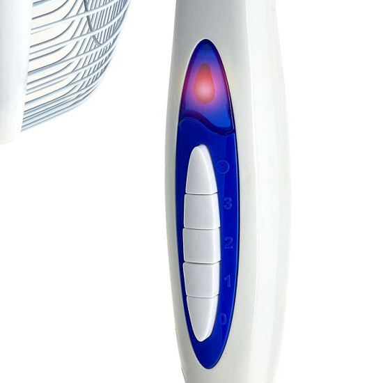 Вентилятор напольный DELTA DL-005N белый с синим