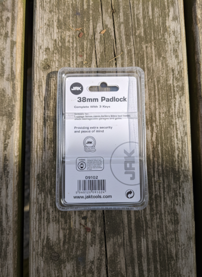 Замок навесной 38 мм OLS-381-2