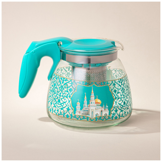 ЗАВАРОЧНЫЙ ЧАЙНИК AGNESS С ФИЛЬТРОМ "СУРА"  900 МЛ. (885-117)