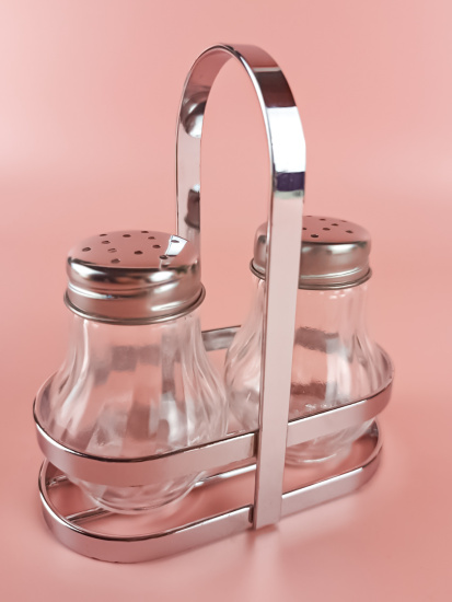 Набор для специй (2 пр.) 40 мл, 3010-40 стекло, нержавеющая сталь 102294 Набор для специй (2 пр.) 40 мл, 3010-40 стекло, нержавеющая сталь 102294