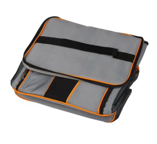 Термосумка Leonord ML15202, 20л, р-р: 30x22x30см, цвет: серый+оранжевый 104933