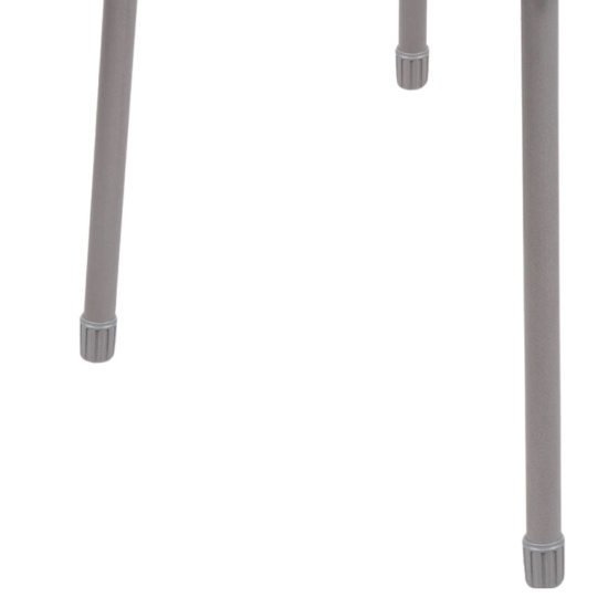 Табурет "Эконом" на 4-х опорах (квадр. сиденье ДСП) ТЭ3  серый