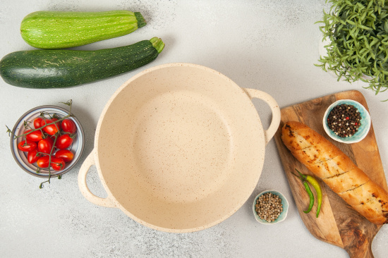 Кастрюля 3л. Гармония ОНИКС лит/руч. с кр. (п/у), к2433он