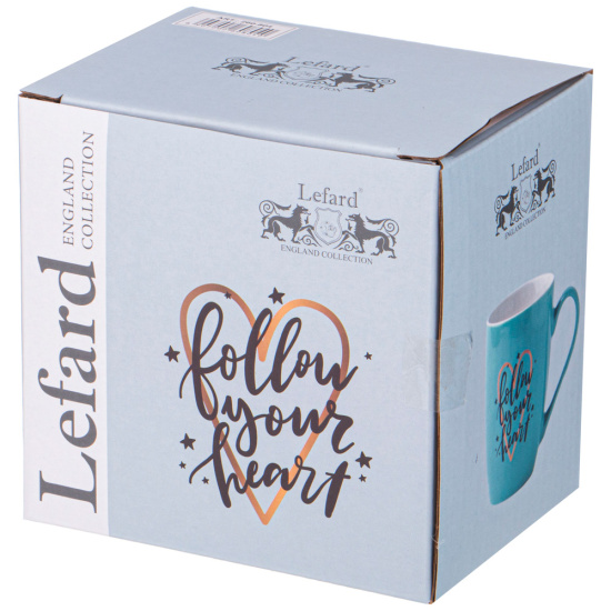 КРУЖКА LEFARD "ПОЗИТИВ" 340МЛ (260-804)