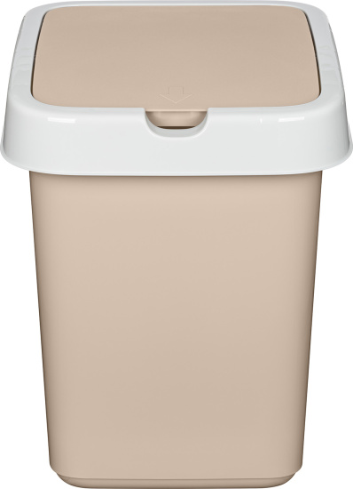 Контейнер для мусора "Tule" 14л (бежевый) 221301227/01