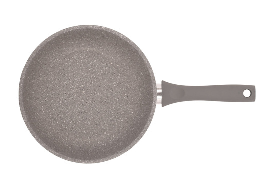 Сковорода 240/60 мм с ручкой,антипригарное покрытие (светлый мрамор) смс241а Сковорода 240/60 мм с ручкой,антипригарное покрытие (светлый мрамор) смс241а