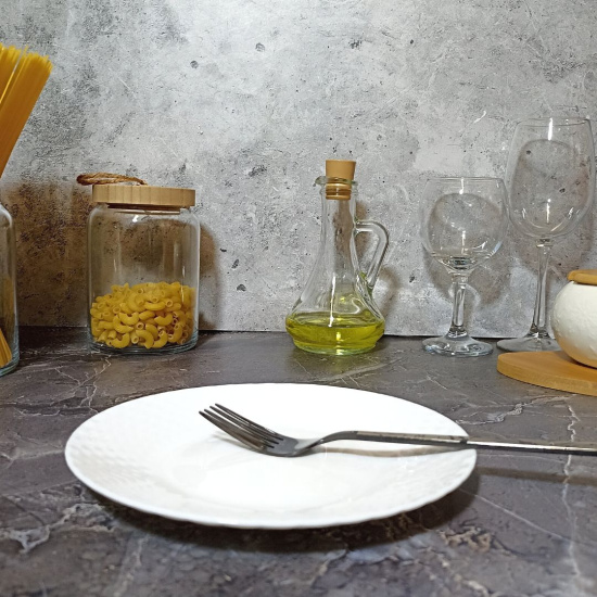 Тарелка плоская 19см ст/керамика OLS-BZP75-W