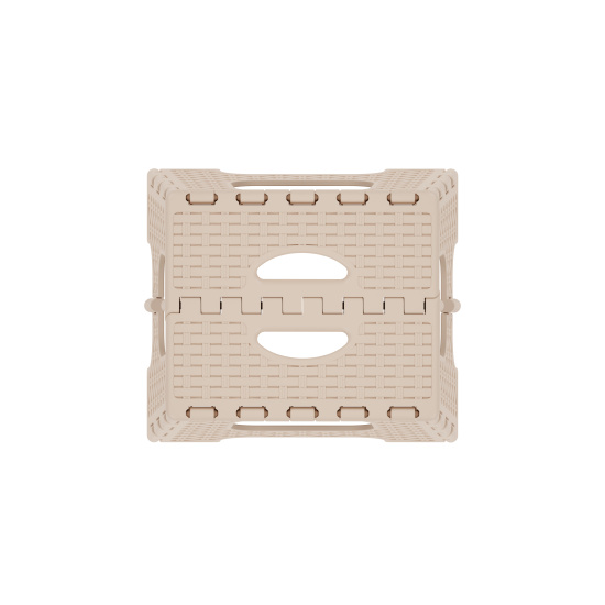 Табурет складной "Плетенка" малый М7096 бежевый