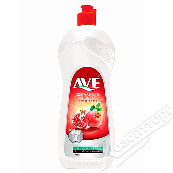 Средство для мытья посуды 750гр Гранат и цветы "AVE"