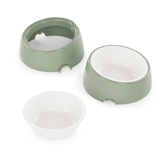 Лего-миска для животных с наклоном "Юта" 0,3л ALTA М9045