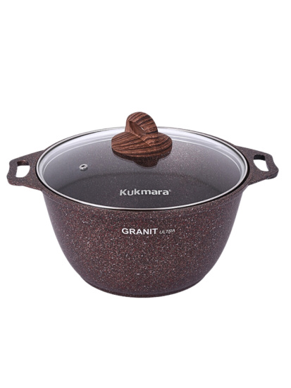 Набор кухонной посуды №17 АП линии Granit Ultra (Red) нкп17га Набор кухонной посуды №17 АП линии Granit Ultra (Red) нкп17га