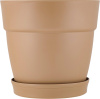 Горшок для цветов InGreen Villa de Fiori с фикс.поддоном 1,1л, D130мм, молочный шоколад IG660010047 Горшок для цветов InGreen Villa de Fiori с фикс.поддоном 1,1л, D130мм, молочный шоколад IG660010047