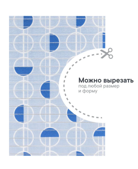 Коврик напольный из вспененного ПВХ "Виктория" 0,5х15 м 304С