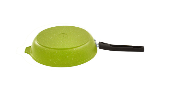 Сковорода 220мм со съемной ручкой,антипригарное покрытие "Trendy style" (lime) 221tsl