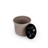 Горшок цв."Сканди" 1л (с дренажной вставкой)(какао) М9159