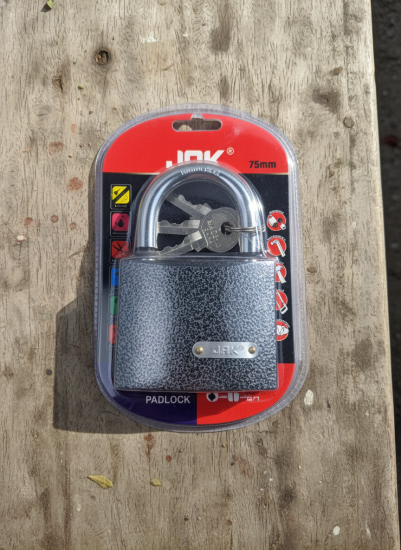 Замок навесной 75 мм с порошковым покрытием OLS-381-8