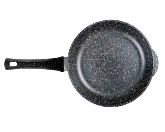 Сковорода 260/55мм с пластиковой ручкой без крышки с261аг