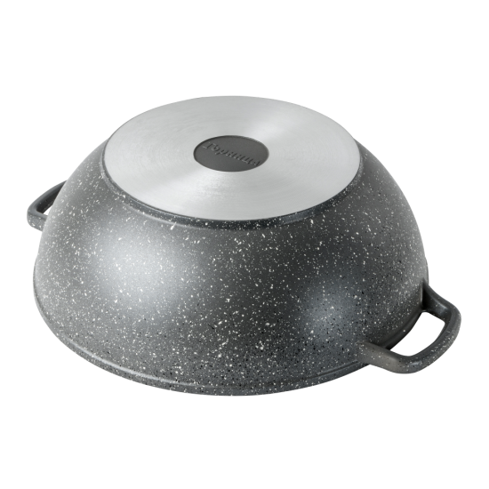 Казан 280/100 4л. Графит с крышкой  кн2832тм..