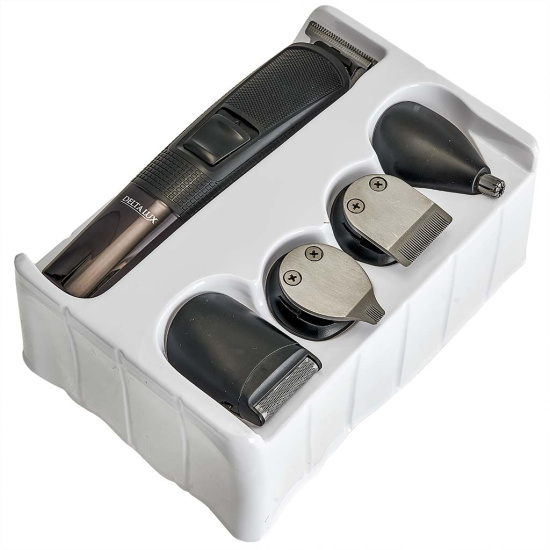 Набор для стрижки и бритья 5в1  DELTA LUX DE-4203А