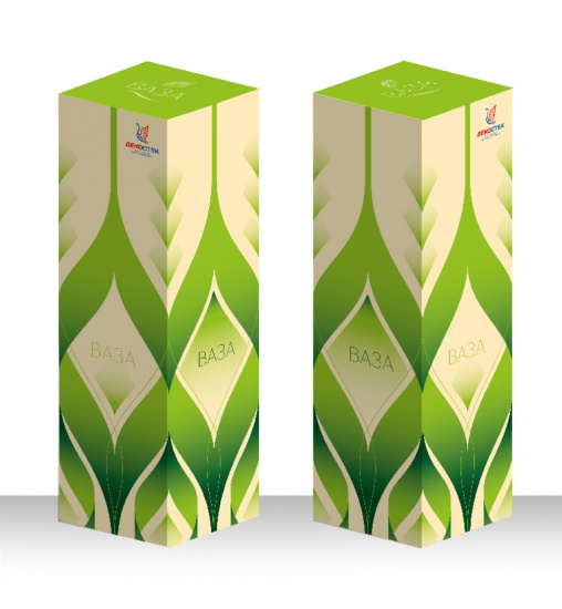 Ваза для цветов арт.767-Г "Перо"