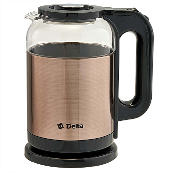 Чайник 1,8л DELTA DL-1115 золотой