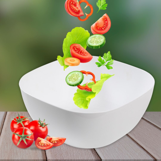 Салатник "Смарт" 2 л белый С421БЕЛ