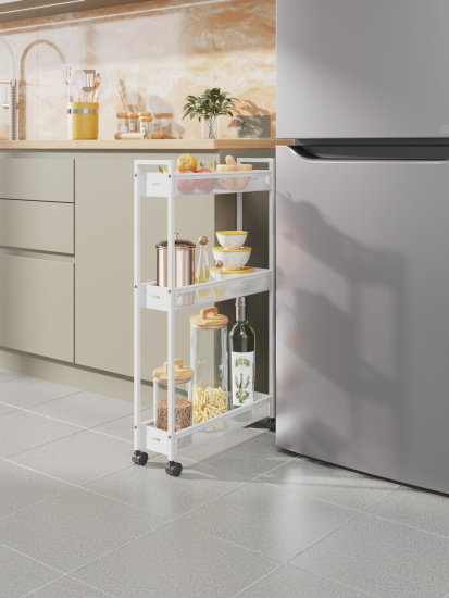 Этажерка "Вишера 13" (Белый) 