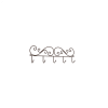 Вешалка "Кружева 5" (Коричневый)