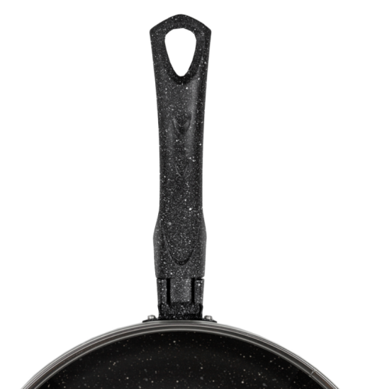 Сковорода 260 мм, 1 руч., ст/кр, а/п. Easy Stone. Алюминий марки А5 6826352