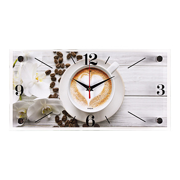 Часы настенные "Время для кофе" "Рубин"  1939-021