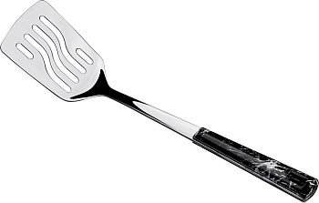 Лопатка кулинарная с прорезями Linea MARMO NERO 93-TO-MN-03