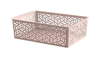 Корзинка универсальная "Linden" 3,2л, 230х160х110мм (светло-серый) 221313221/03 Корзинка универсальная "Linden" 3,2л, 230х160х110мм (светло-серый) 221313221/03