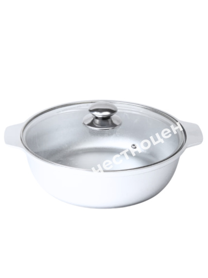 Кастрюля-жаровня 3,0л со стекл. крышкой ж34